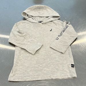 NWOT Nautica Toddler Hooded Long Sleeved T Shirt